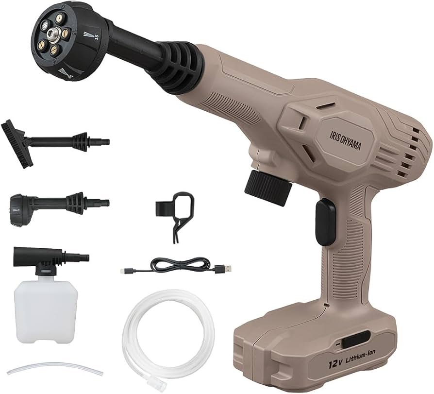 Amazon.co.jp: アイリスオーヤマ 充電式ハンディウォッシャー